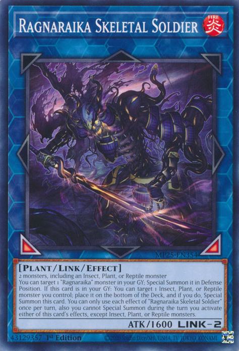 Ragnaraika Skeletal Soldier - MP25-EN354 - Common - 1st Edition