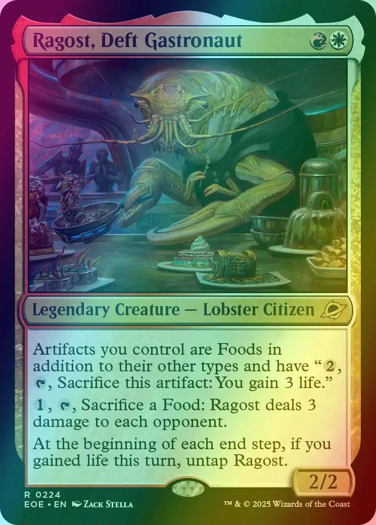 Ragost, Deft Gastronaut [224] [Edge of Eternities] [Foil]