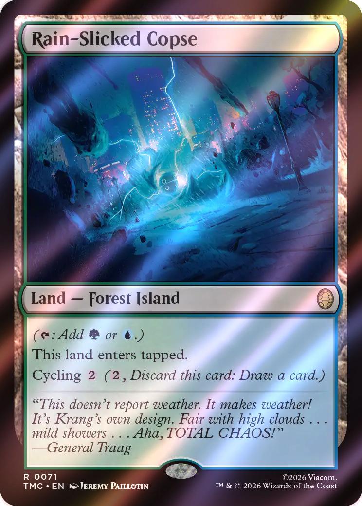 Rain-Slicked Copse [71] [Teenage Mutant Ninja Turtles Eternal] [Surge Foil]