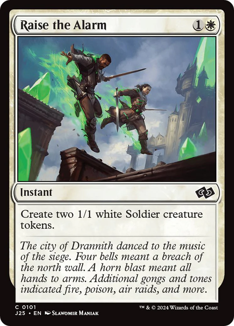 Raise the Alarm [101] [Foundations: Jumpstart] [Non-Foil]