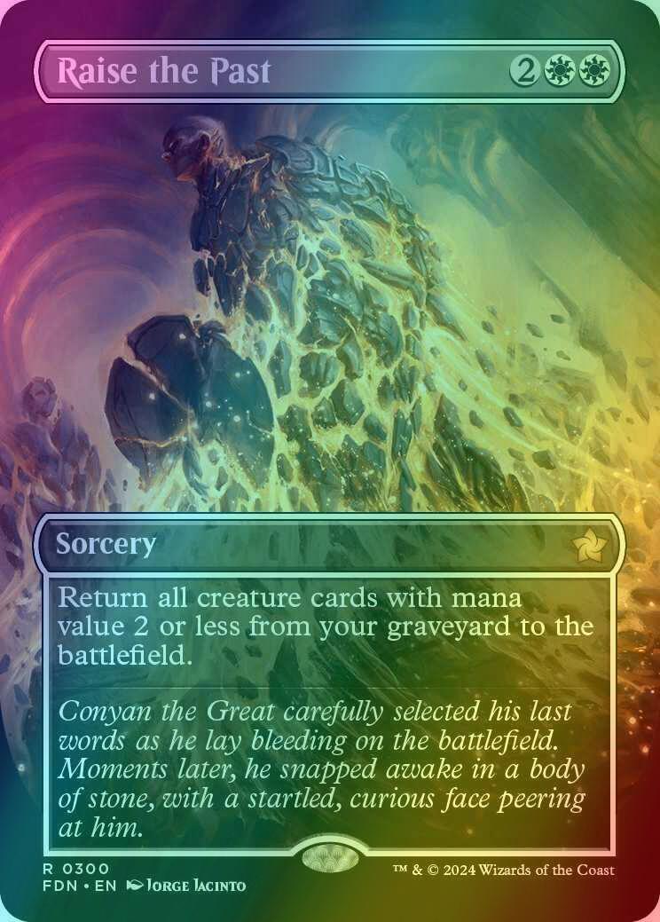 Raise the Past [300] [Borderless] [Foundations] [Foil]