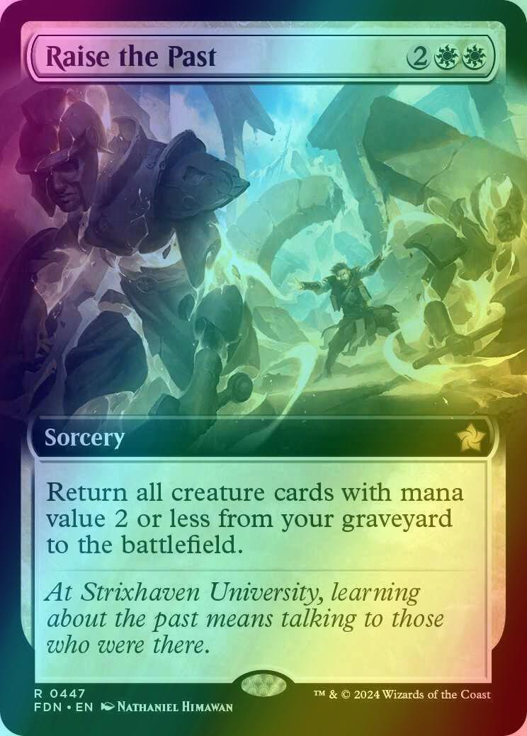 Raise the Past [447] [Extended Art] [Foundations] [Foil]