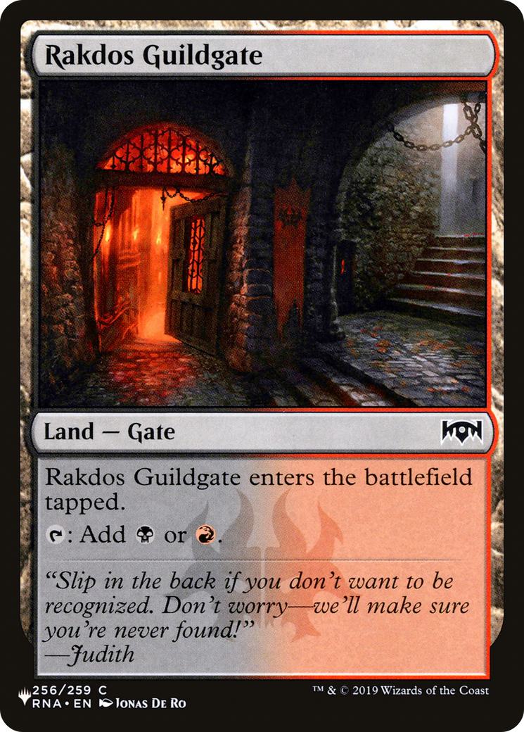 Rakdos Guildgate [RNA-256] [The List] [Non-Foil]