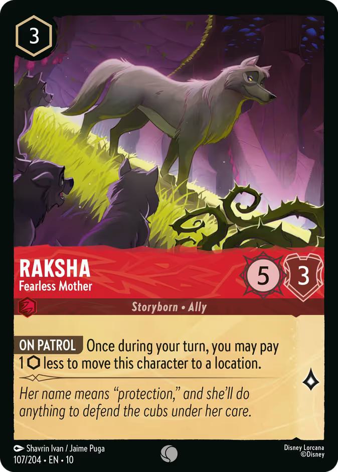Raksha - Fearless Mother - 107/204 [Whispers in the Well] [Non-Foil]