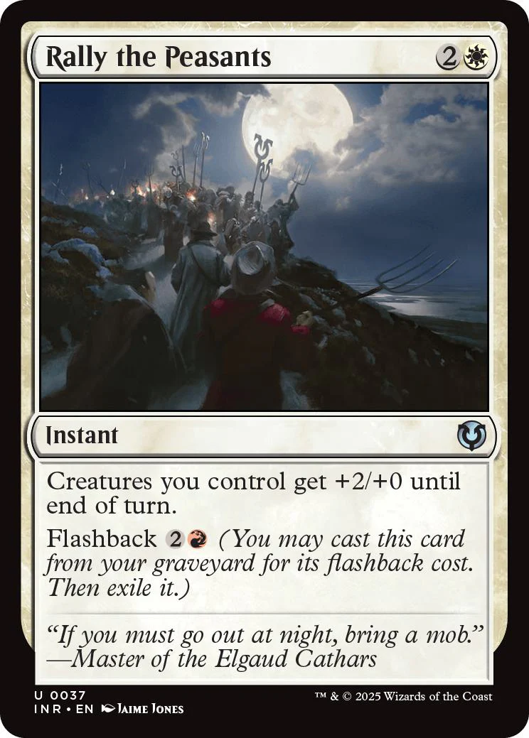 Rally the Peasants [37] [Innistrad Remastered] [Non-Foil]