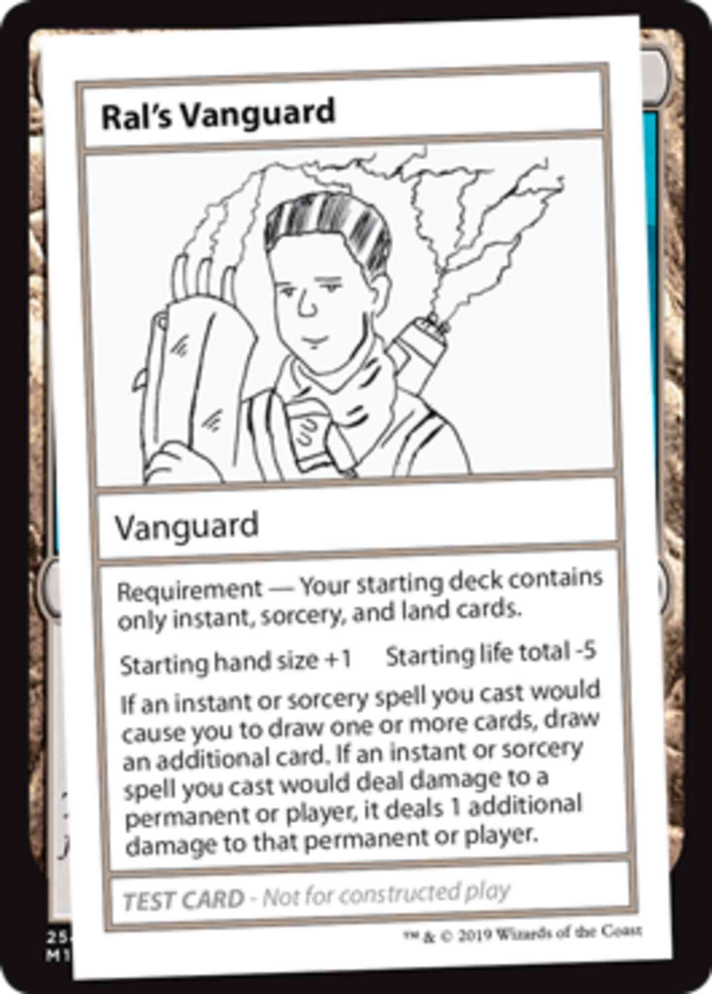 Ral's Vanguard - No Symbol [1] [Mystery Booster Playtest Cards 2021] [Non-Foil]
