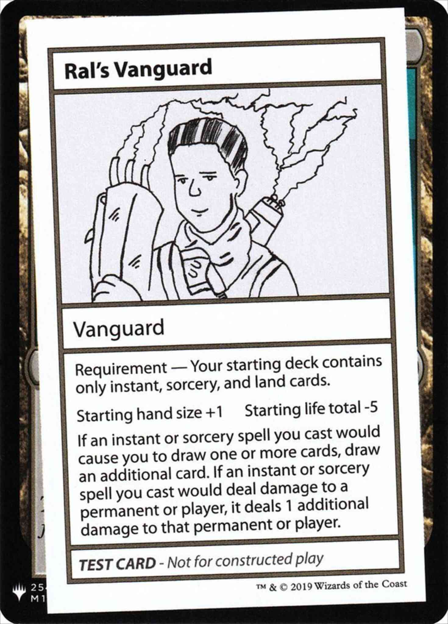Ral's Vanguard - Symbol [1] [Mystery Booster Playtest Cards 2019] [Non-Foil]