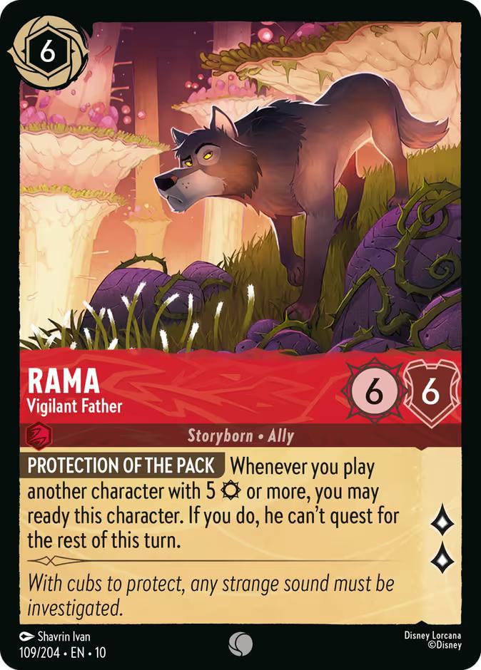 Rama - Vigilant Father - 109/204 [Whispers in the Well] [Non-Foil]