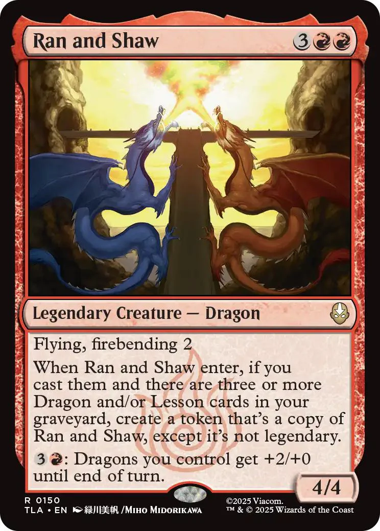 Ran and Shaw [150] [Avatar: The Last Airbender] [Non-Foil]