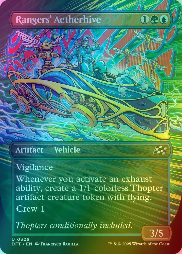 Rangers' Aetherhive [326] [Borderless] [Revved Up] [Aetherdrift] [Foil]