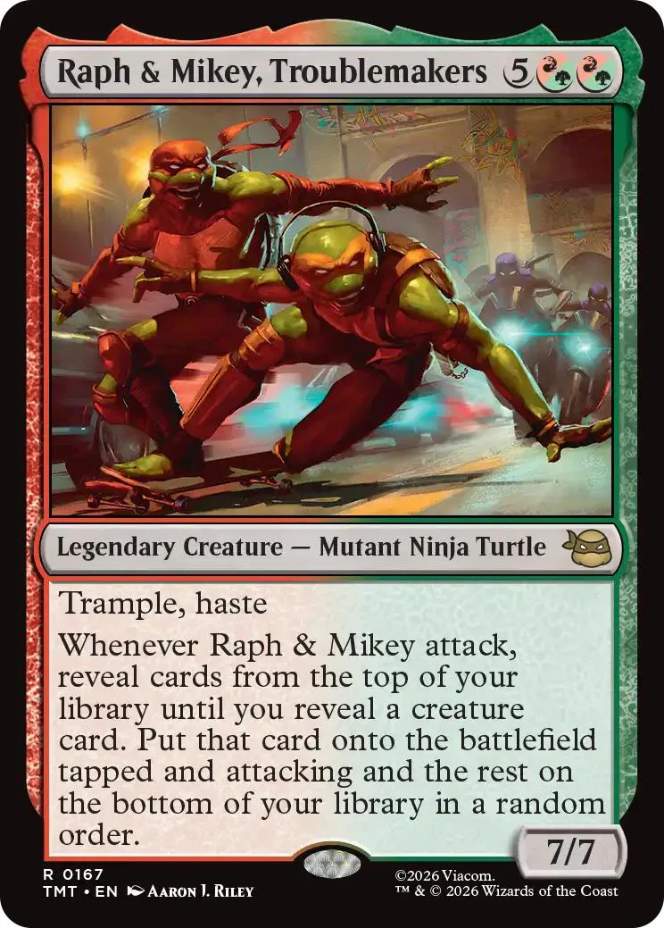 Raph & Mikey, Troublemakers [167] [Teenage Mutant Ninja Turtles] [Non-Foil]