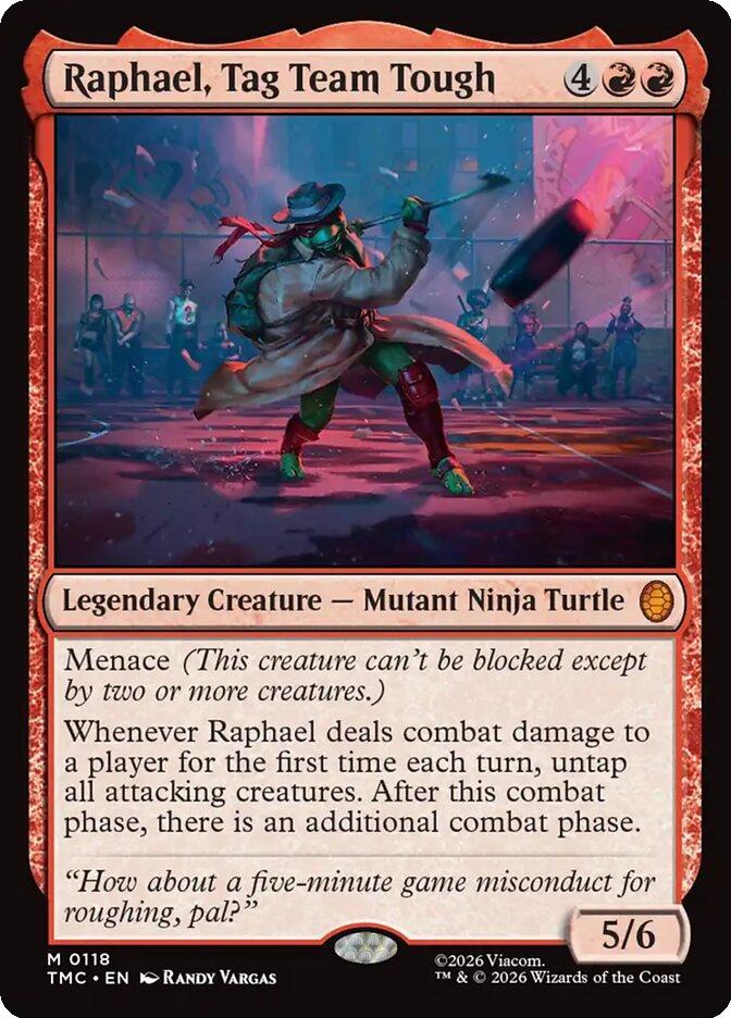 Raphael, Tag Team Tough [118] [Team-Up] [Teenage Mutant Ninja Turtles Eternal] [Non-Foil]