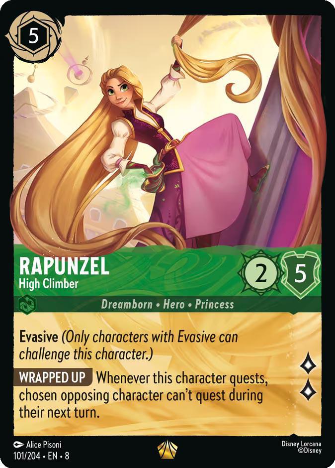 Rapunzel - High Climber - 101/204 [Reign of Jafar] [Non-Foil]