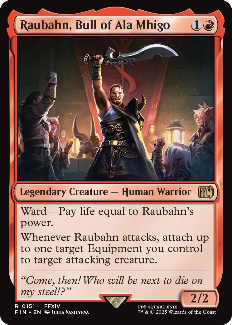 Raubahn, Bull of Ala Mhigo [151] [FINAL FANTASY] [Non-Foil]