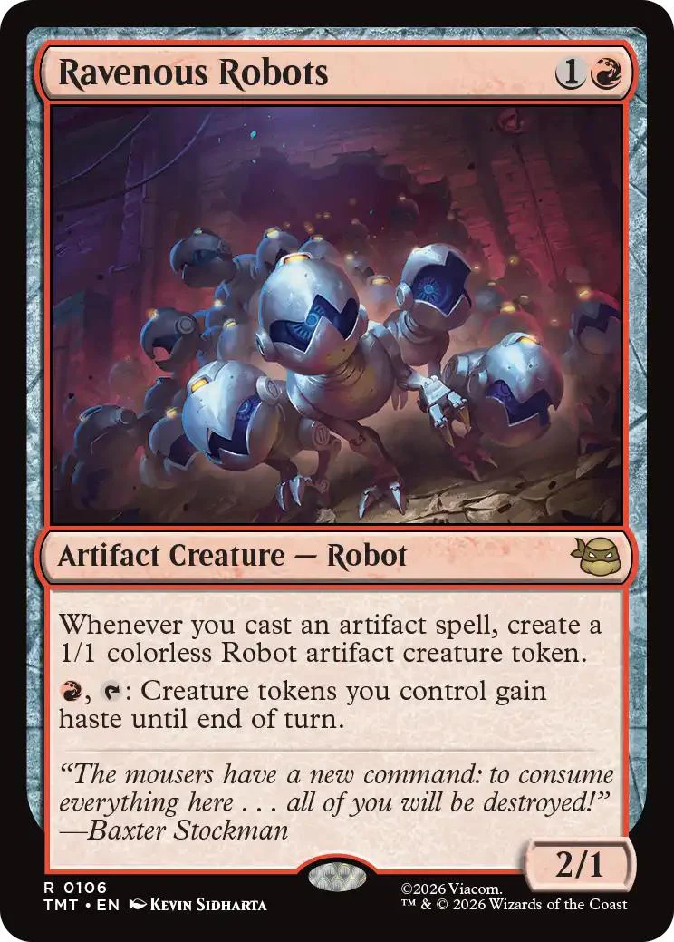 Ravenous Robots [106] [Teenage Mutant Ninja Turtles] [Non-Foil]