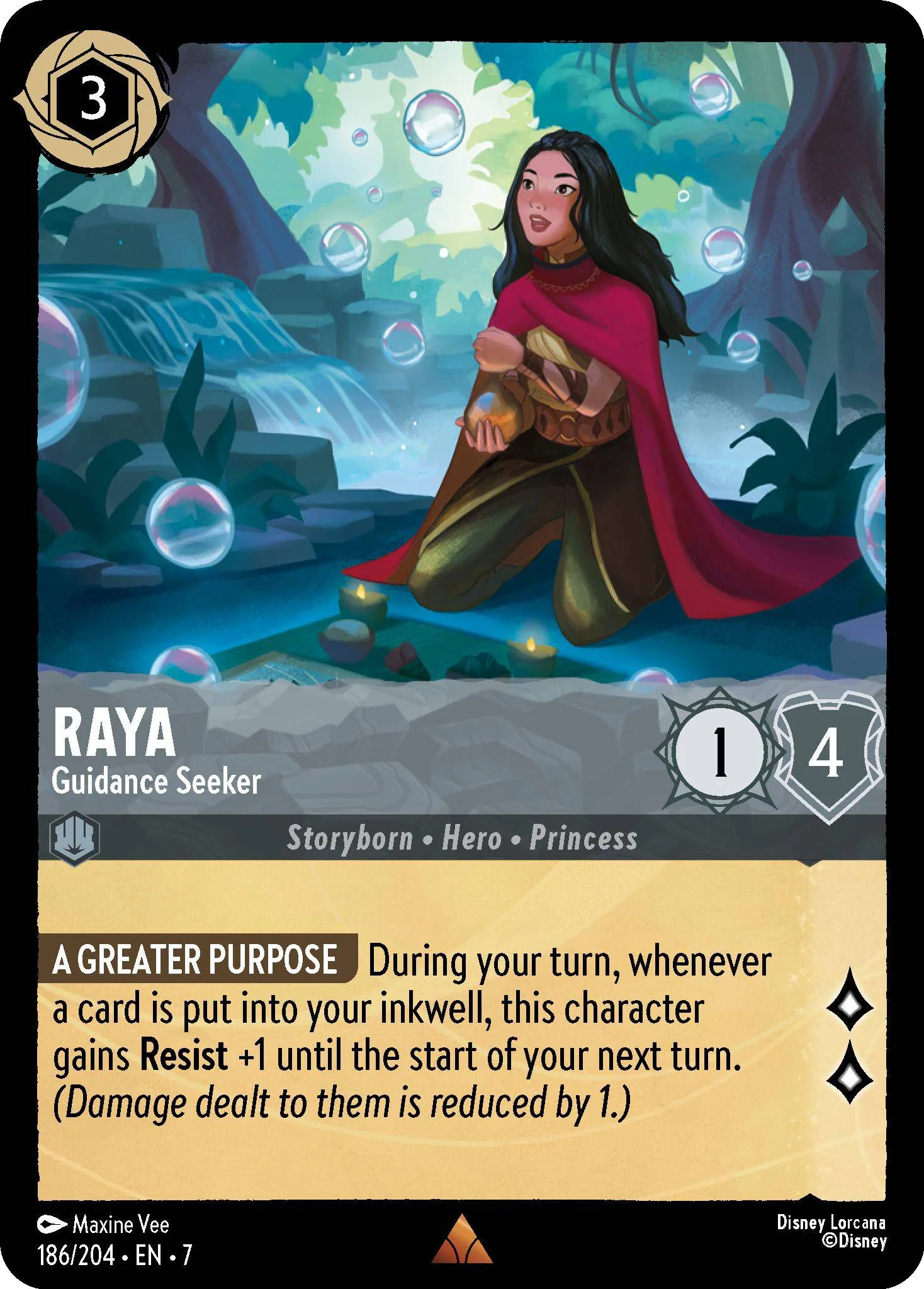 Raya - Guidance Seeker - 186/204 [Archazia's Island] [Non-Foil]