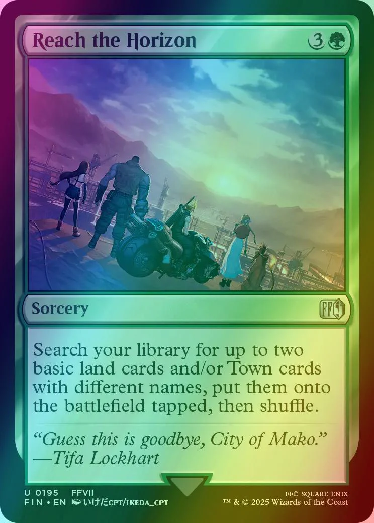 Reach the Horizon [195] [FINAL FANTASY] [Foil]