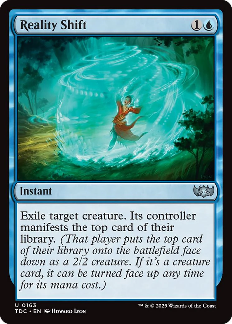 Reality Shift [163] [Tarkir: Dragonstorm: Commander] [Non-Foil]
