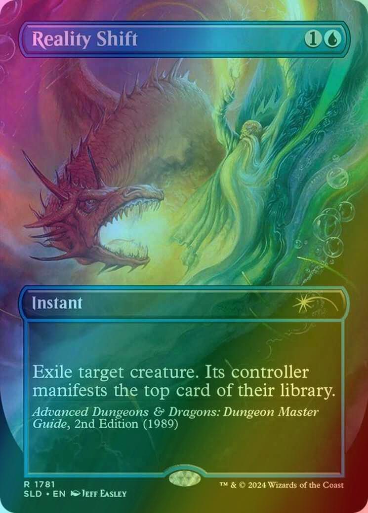 Reality Shift [1781] [Borderless] [An Exhibition of Adventure] [Secret Lair Drop] [Foil]
