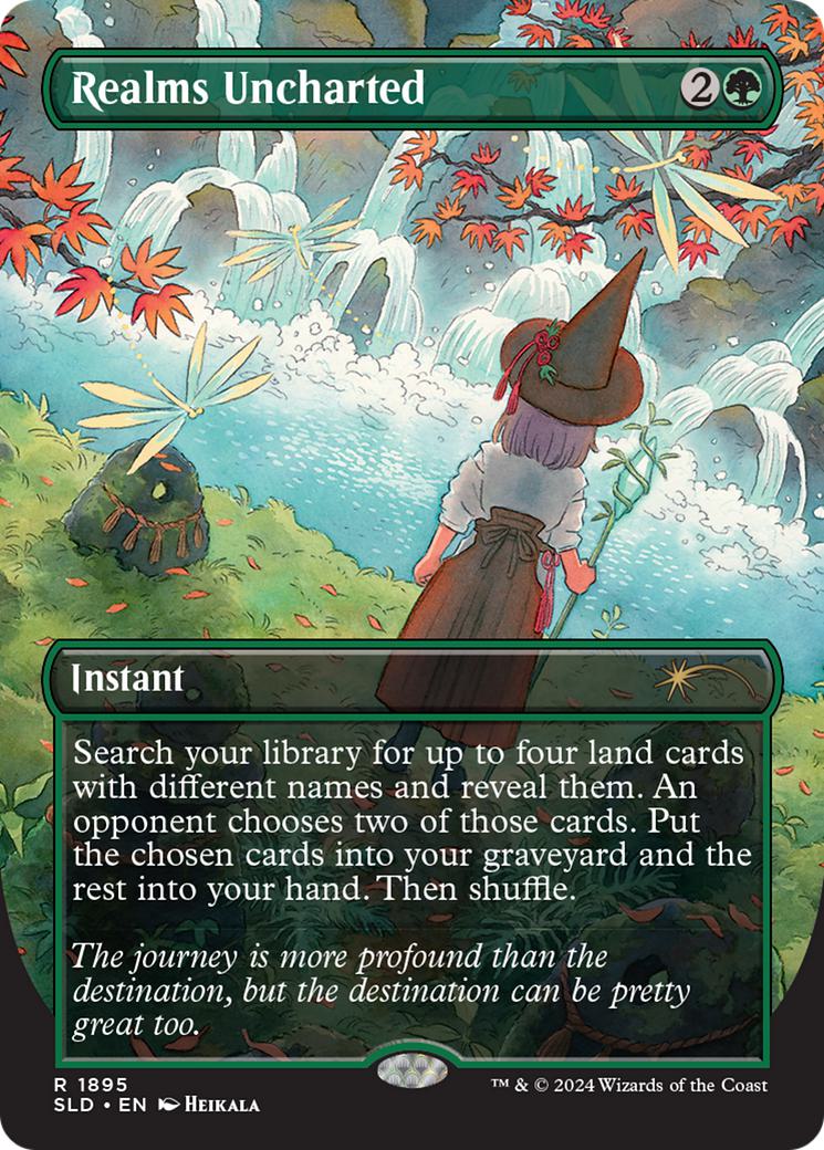 Realms Uncharted [1895] [Borderless] [Little Witch] [Secret Lair Drop] [Non-Foil]
