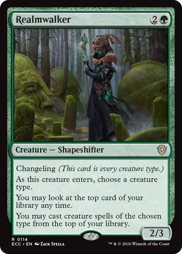 Realmwalker [114] [Lorwyn Eclipsed: Commander] [Non-Foil]