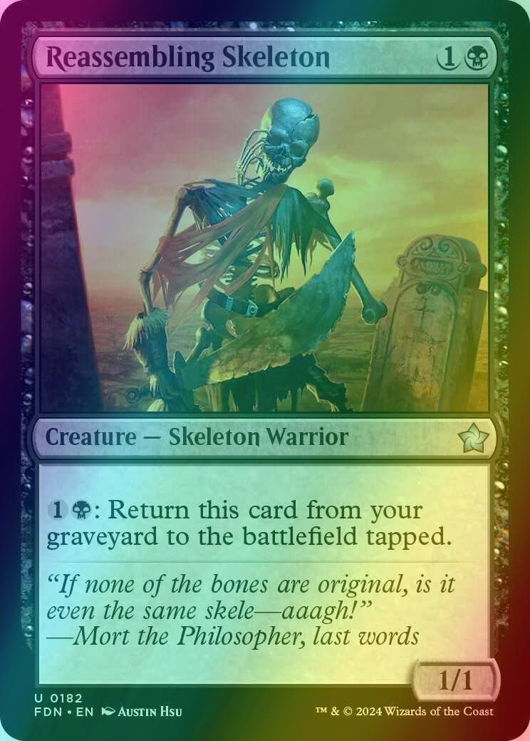 Reassembling Skeleton [182] [Foundations] [Foil]