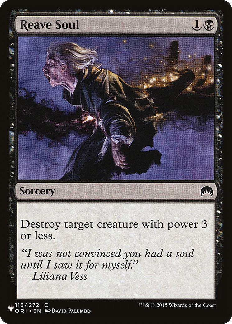 Reave Soul [ORI-115] [Welcome Decks 2024] [The List] [Non-Foil]