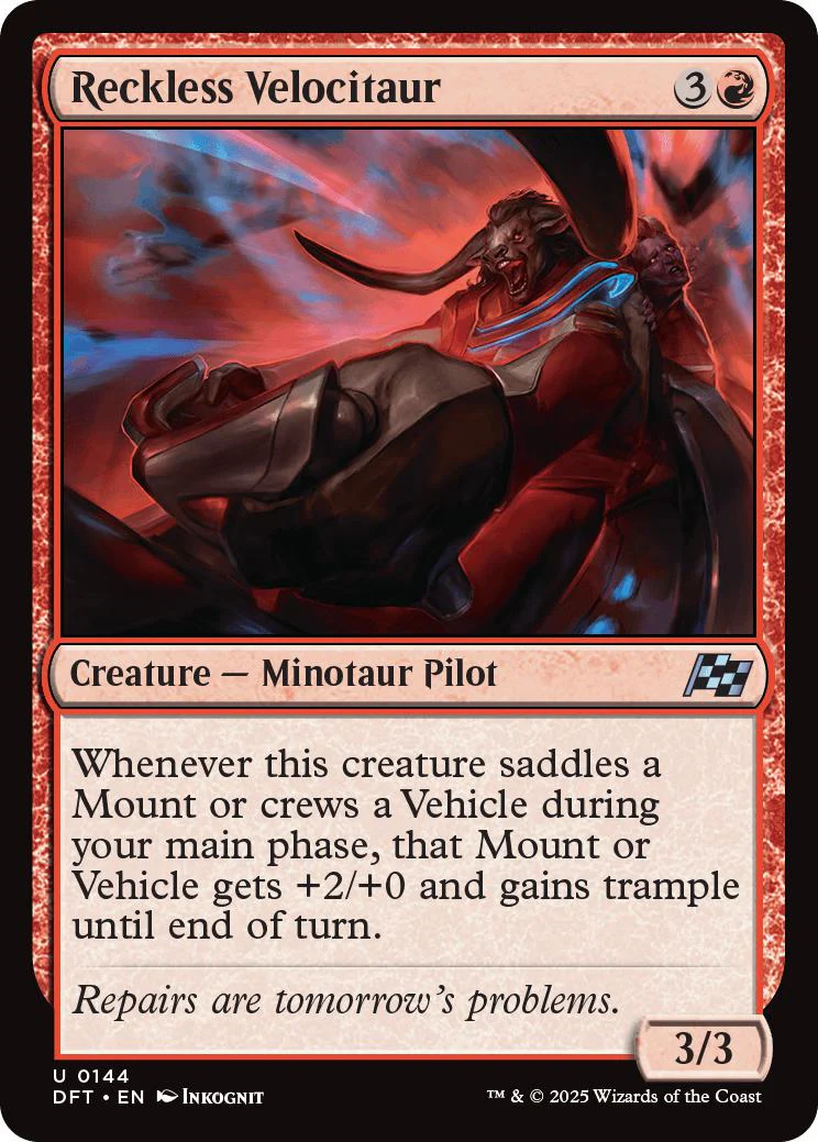 Reckless Velocitaur [144] [Aetherdrift] [Non-Foil]