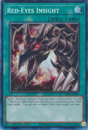 Red-Eyes Insight - RA03-EN061 - Prismatic Collector's Rare - 1st Edition