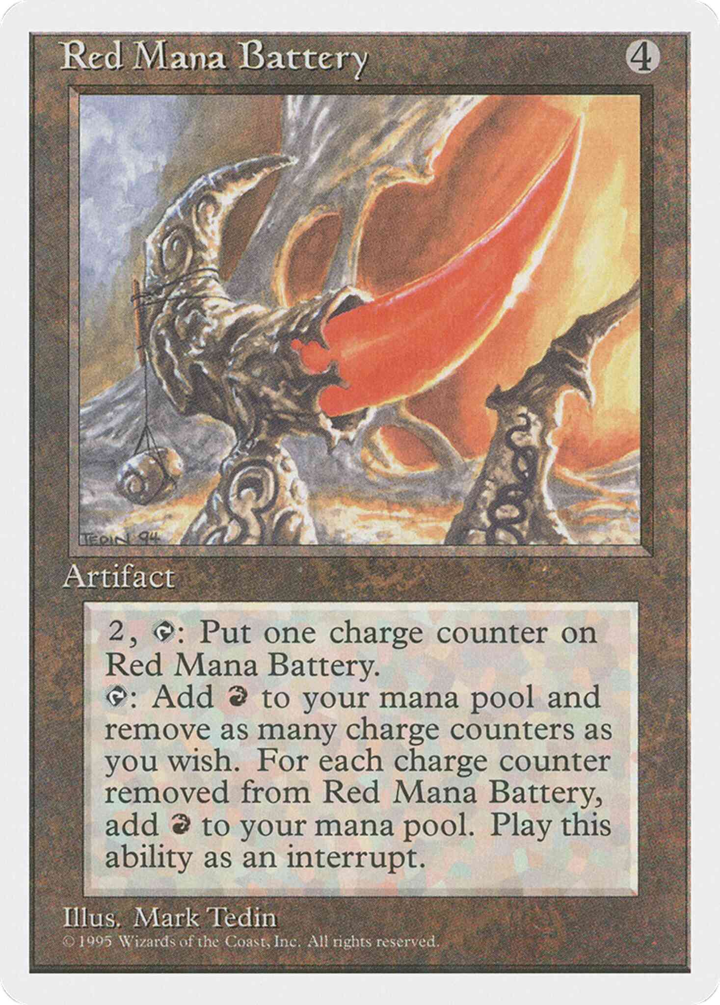 Red Mana Battery [343] [Fourth Edition] [Non-Foil]