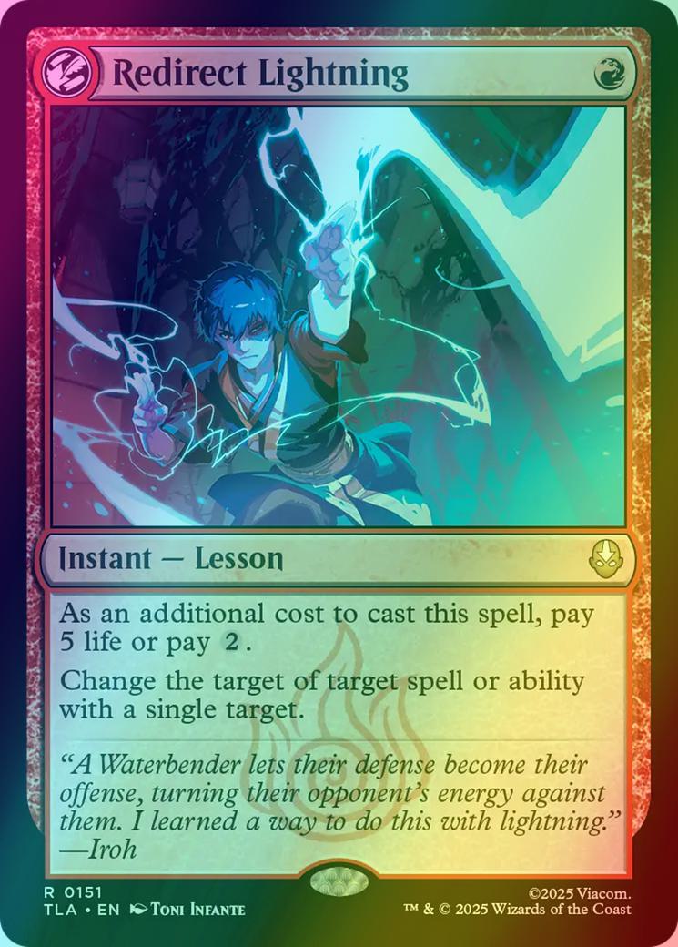 Redirect Lightning [151] [Avatar: The Last Airbender] [Foil]