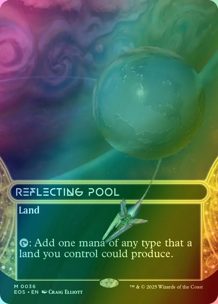 Reflecting Pool [36] [Borderless] [Edge of Eternities: Stellar Sights] [Foil]