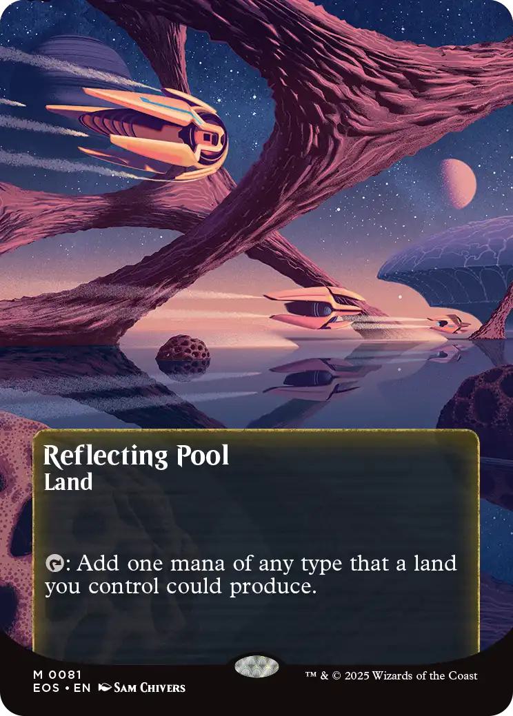 Reflecting Pool [81] [Borderless] [Poster] [Edge of Eternities: Stellar Sights] [Non-Foil]