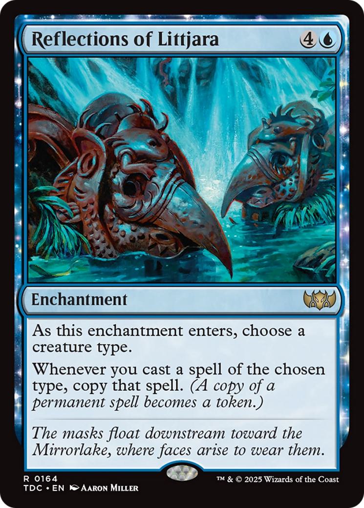 Reflections of Littjara [164] [Tarkir: Dragonstorm: Commander] [Non-Foil]