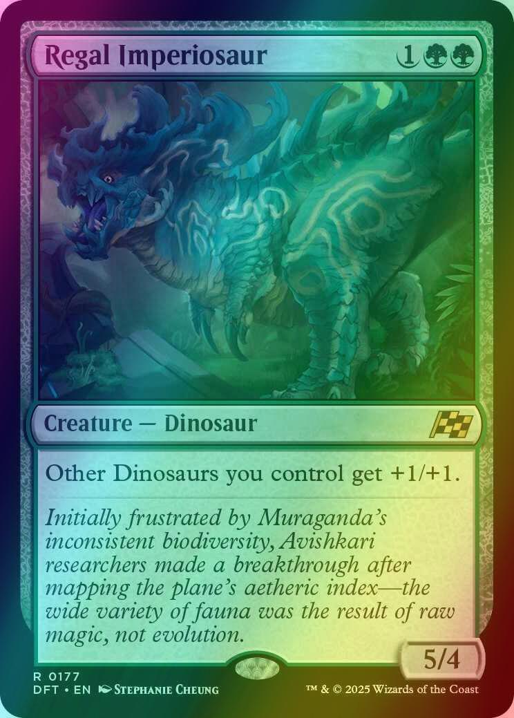 Regal Imperiosaur [177] [Aetherdrift] [Foil]
