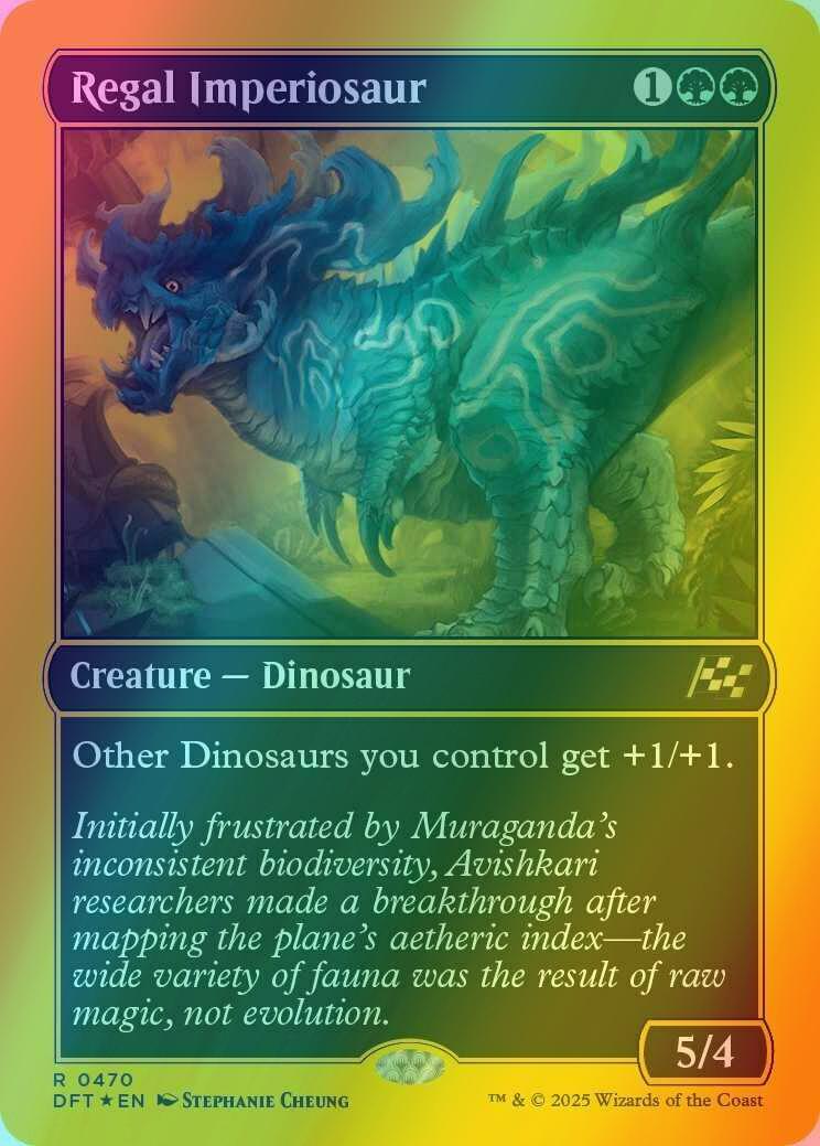 Regal Imperiosaur [470] [Aetherdrift] [First-place Foil]