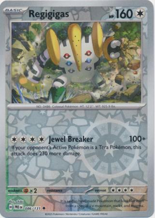 Regigigas - 086/131 - Uncommon [sv085-086] [Reverse Holo]
