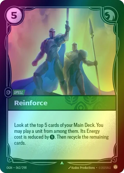Reinforce - 062/298 [Origins] [Foil]
