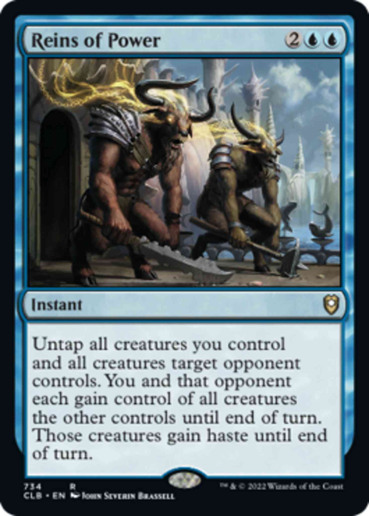 Reins of Power [734] [Commander Legends: Battle for Baldur's Gate] [Non-Foil]