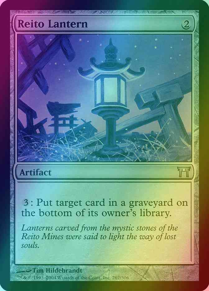 Reito Lantern [267] [Champions of Kamigawa] [Foil]