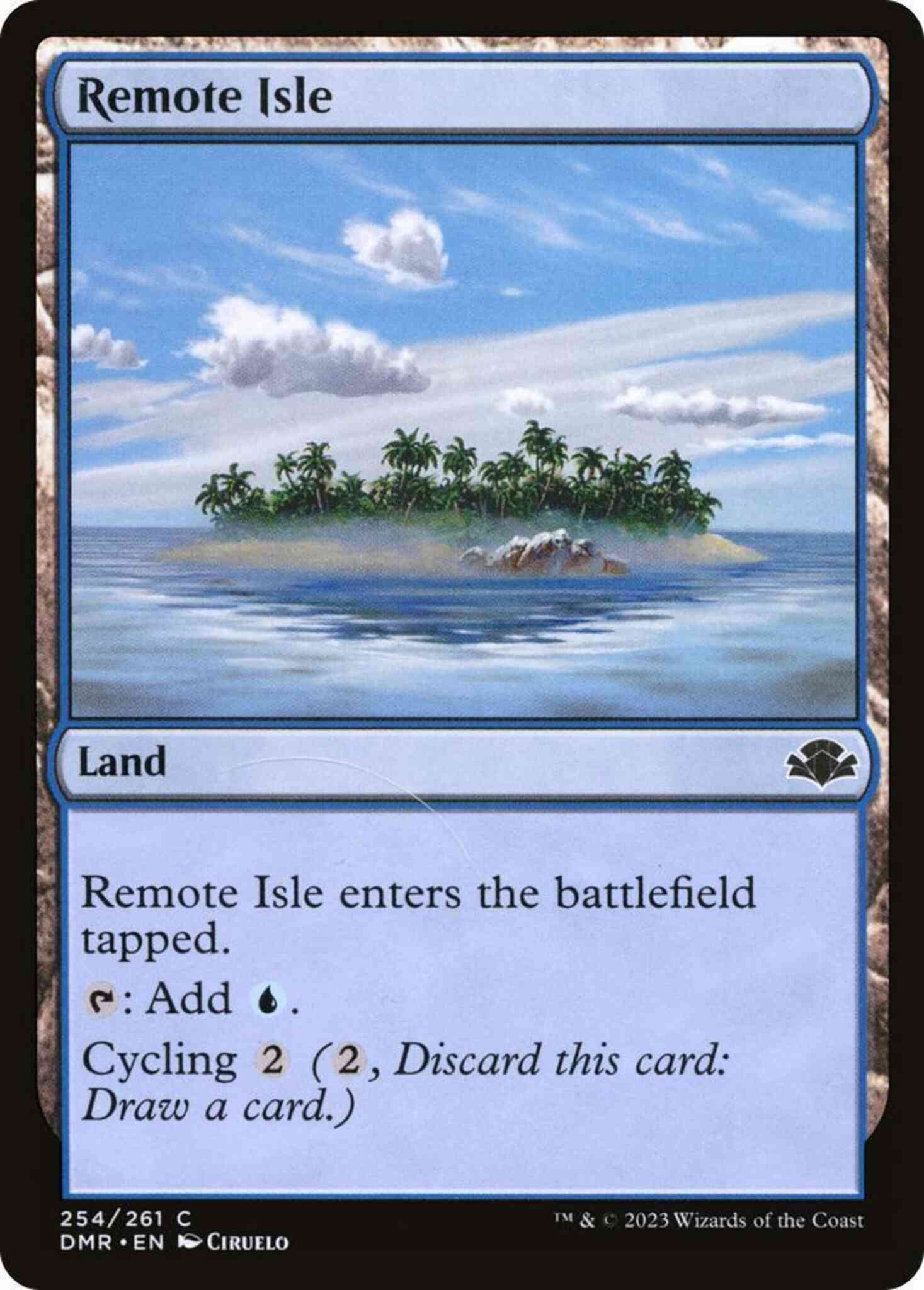 Remote Isle [254] [Dominaria Remastered] [Non-Foil]