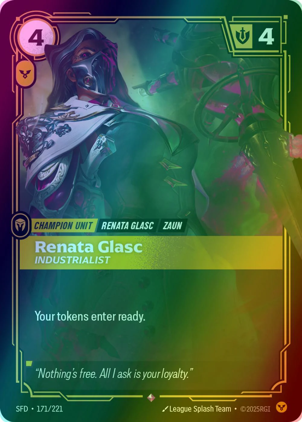 Renata Glasc - Industrialist - 171/221 [Spiritforged] [Foil]