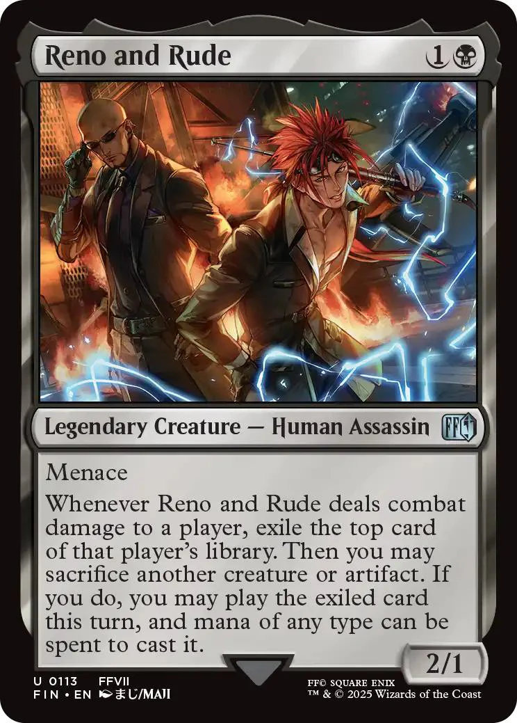 Reno and Rude [113] [FINAL FANTASY] [Non-Foil]