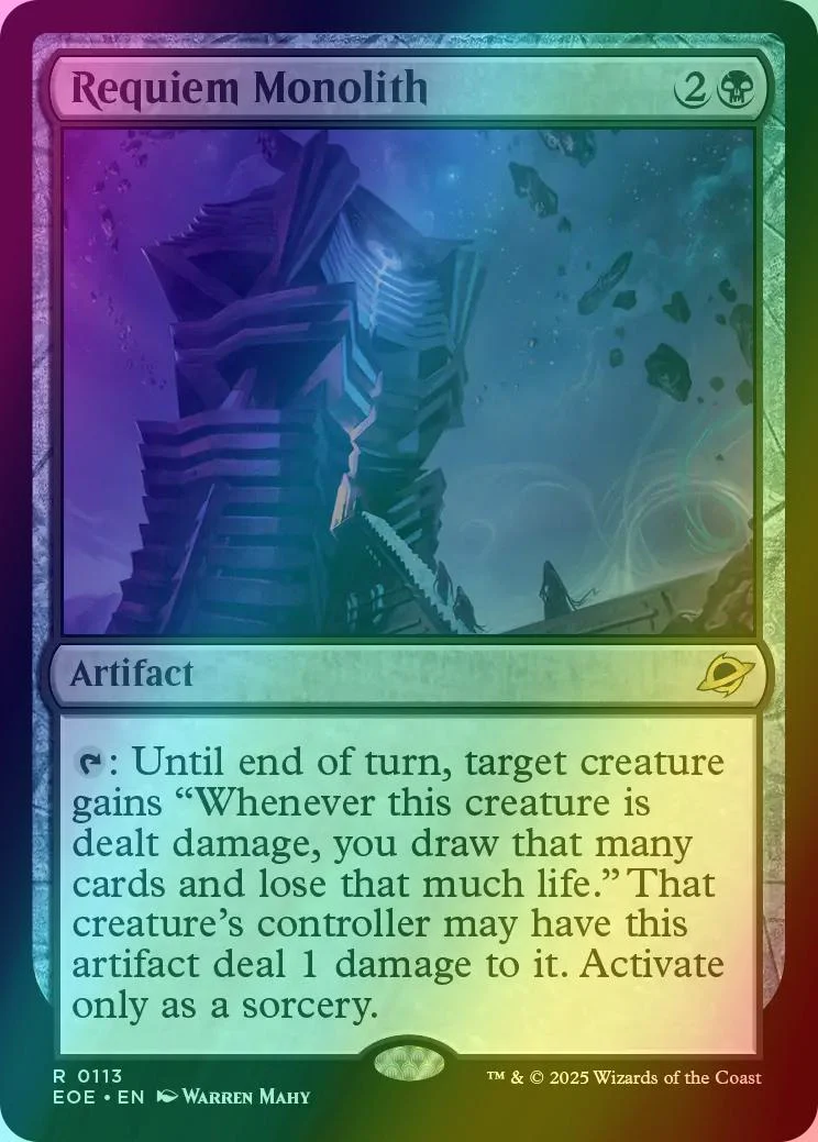 Requiem Monolith [113] [Edge of Eternities] [Foil]