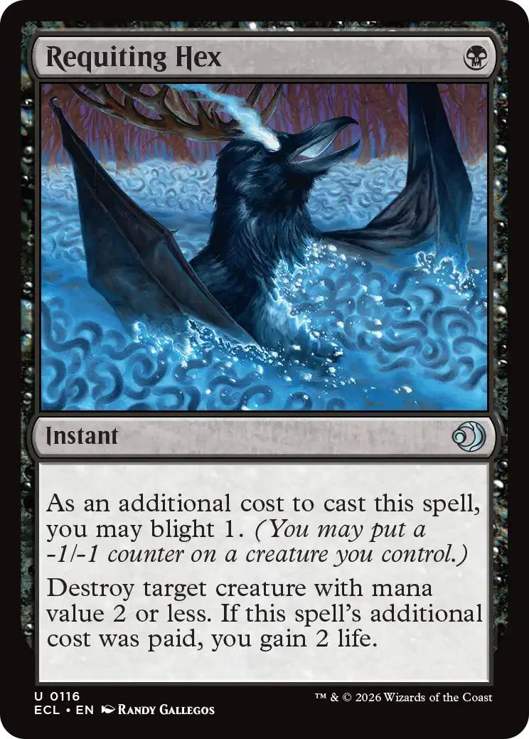 Requiting Hex [116] [Lorwyn Eclipsed] [Non-Foil]
