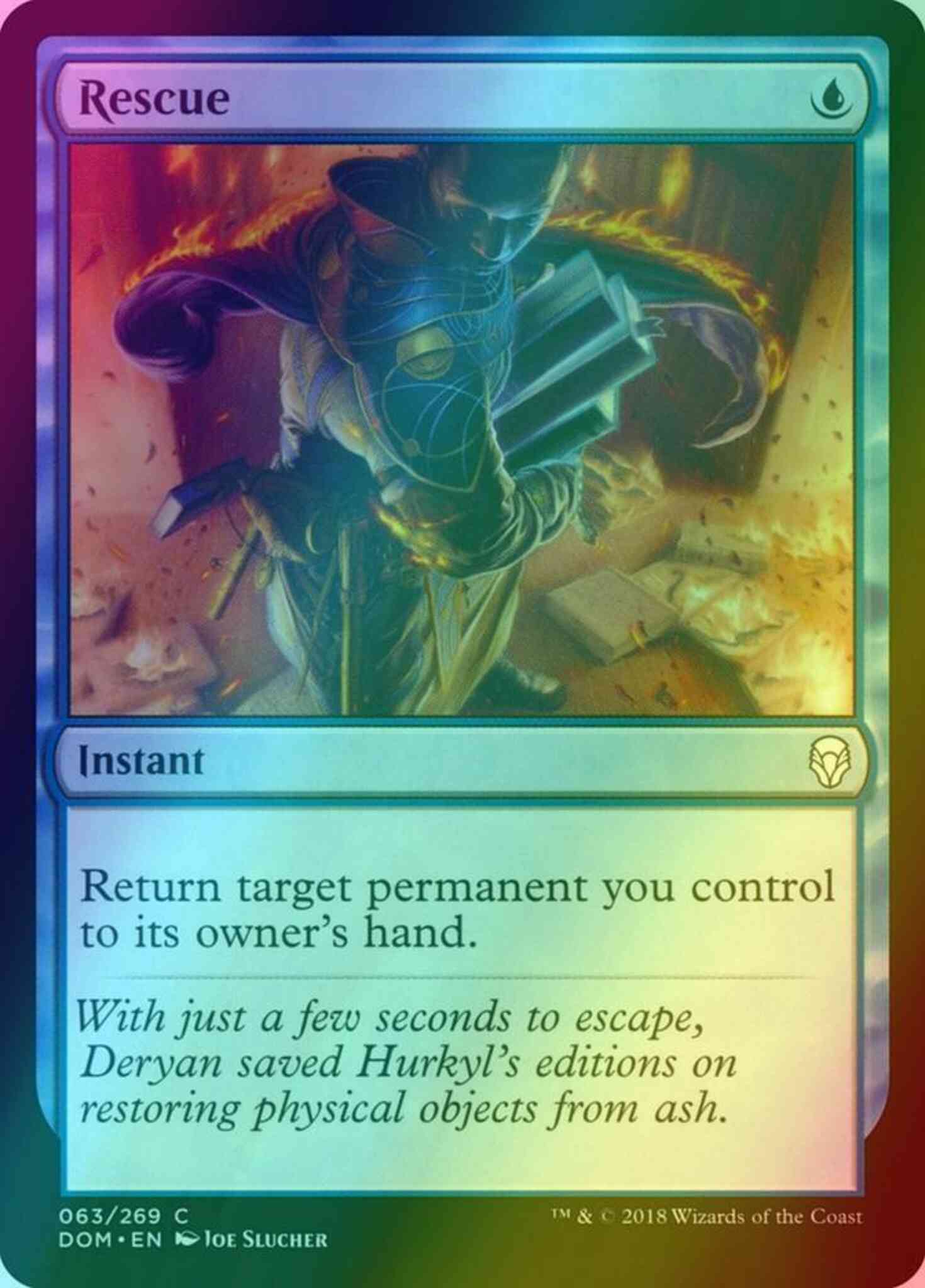 Rescue [63] [Dominaria] [Foil]