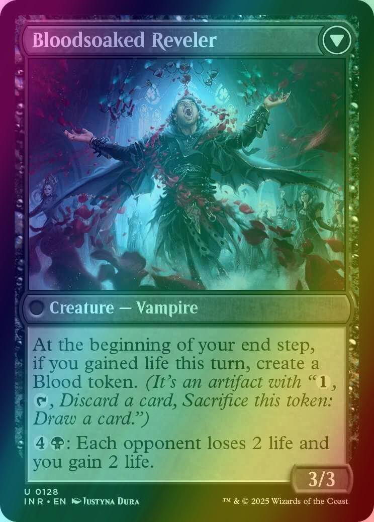 Restless Bloodseeker // Bloodsoaked Reveler [128] [Innistrad Remastered] [Foil] - Image 2