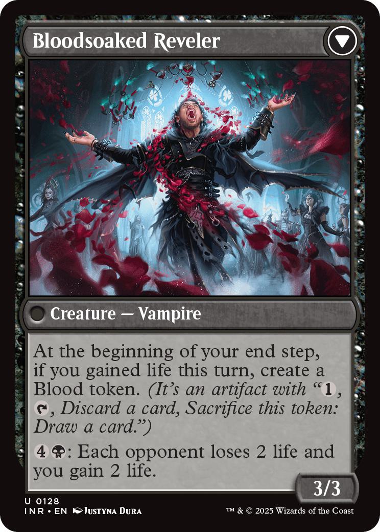 Restless Bloodseeker // Bloodsoaked Reveler [128] [Innistrad Remastered] [Non-Foil] - Image 2