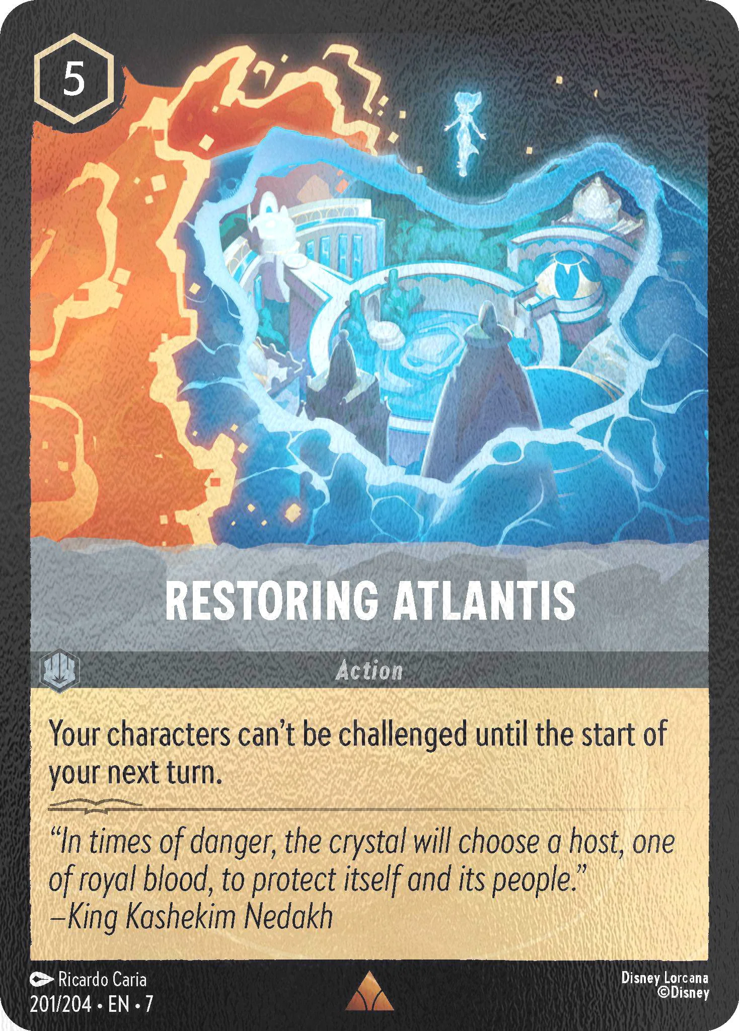 Restoring Atlantis - 201/204 [Archazia's Island] [Cold Foil]