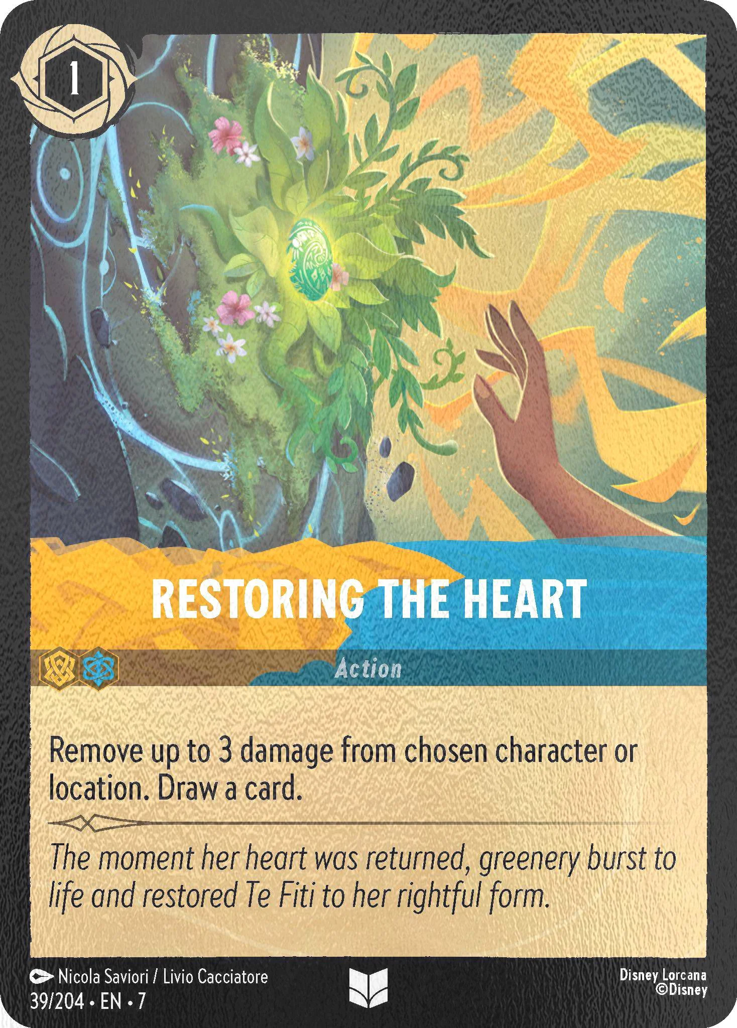 Restoring the Heart - 39/204 [Archazia's Island] [Cold Foil]